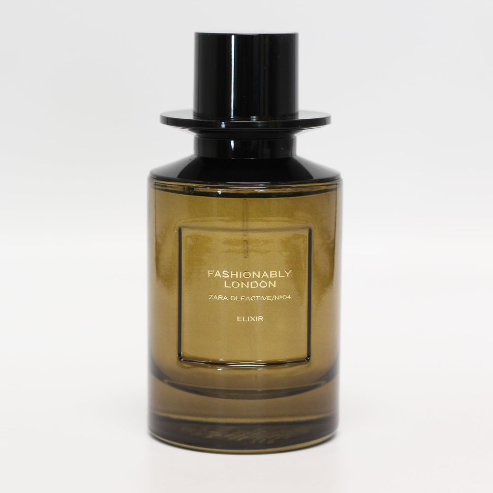 Zara Fashionably London Elixir peony detail, soft floral note ideal for refined evenings