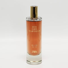 Zara Red Temptation spray mist – even distribution for all-day scent.