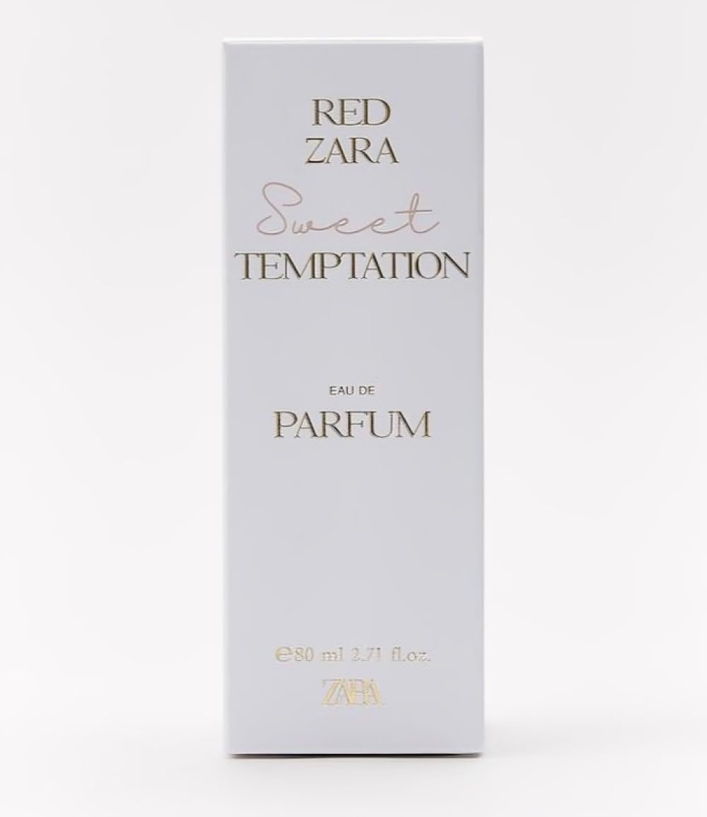 Zara Red Temptation Sweet spray action demonstrates long-lasting scent for all-day confidence