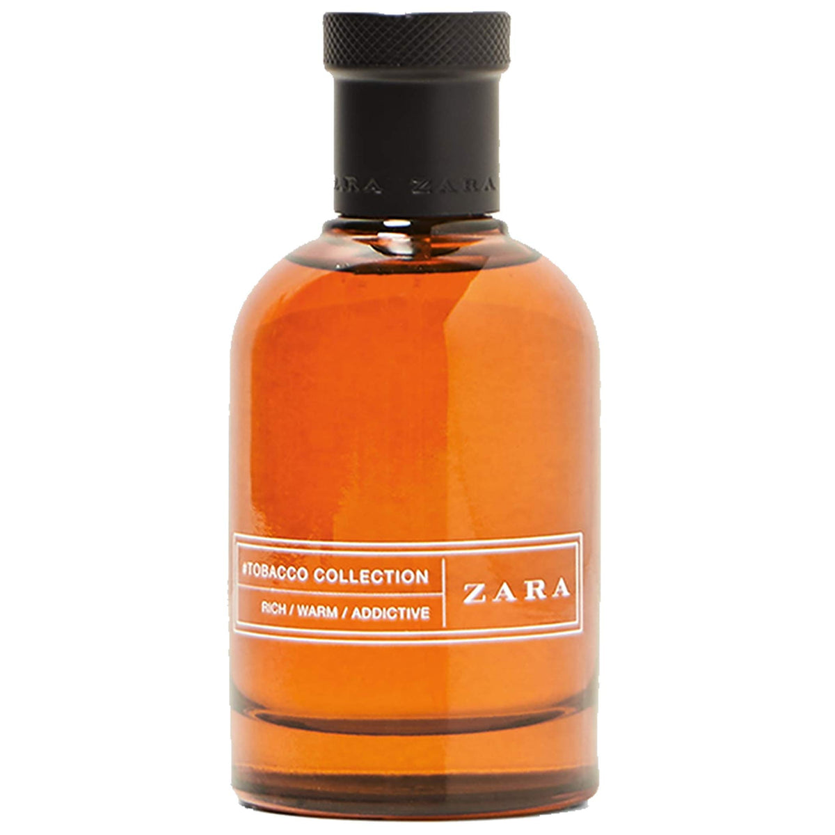 Zara Tobacco Collection bottle front ideal for evening wear