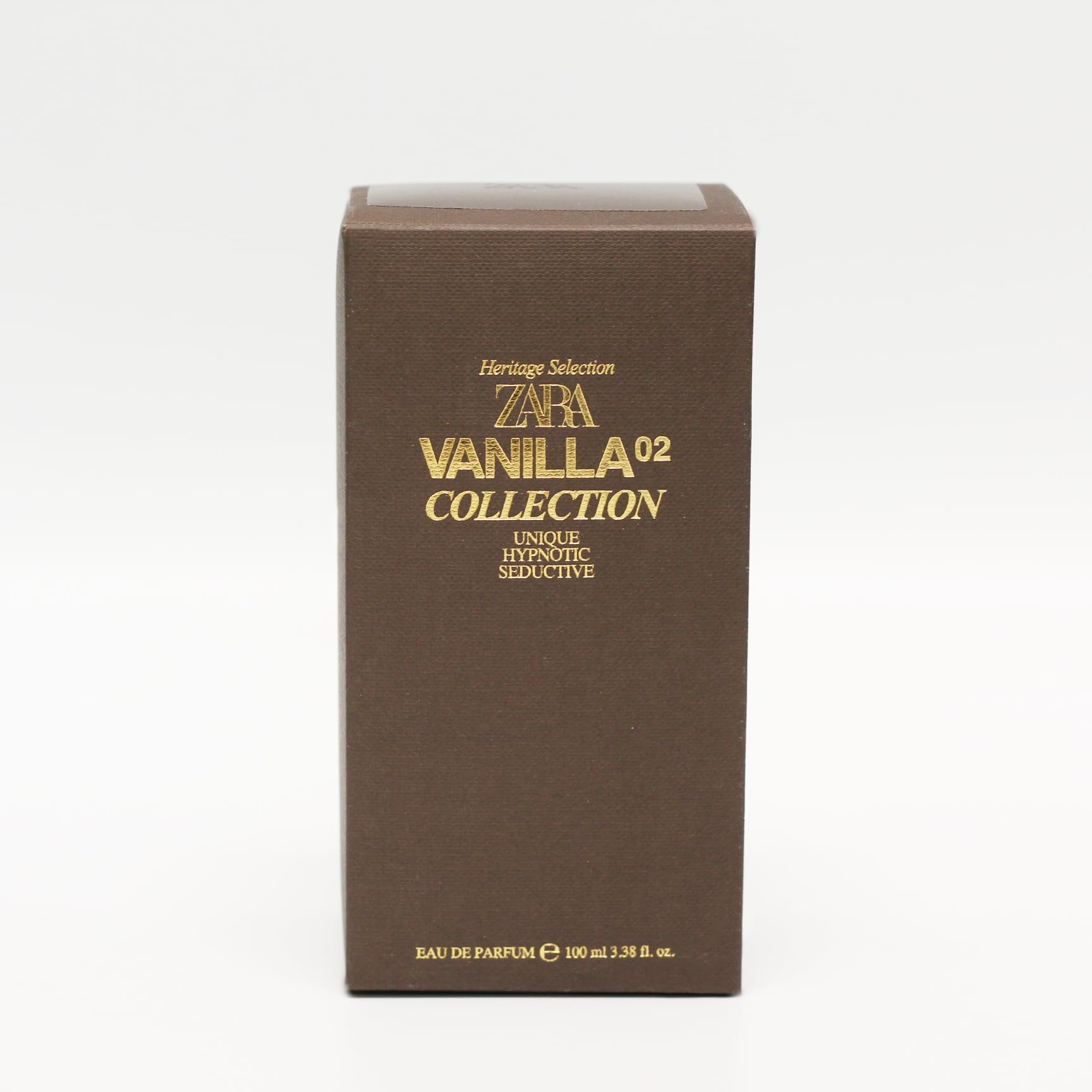 Zara Vanilla Collection 02 EDP 100ml bottle ready for refined daily wear.