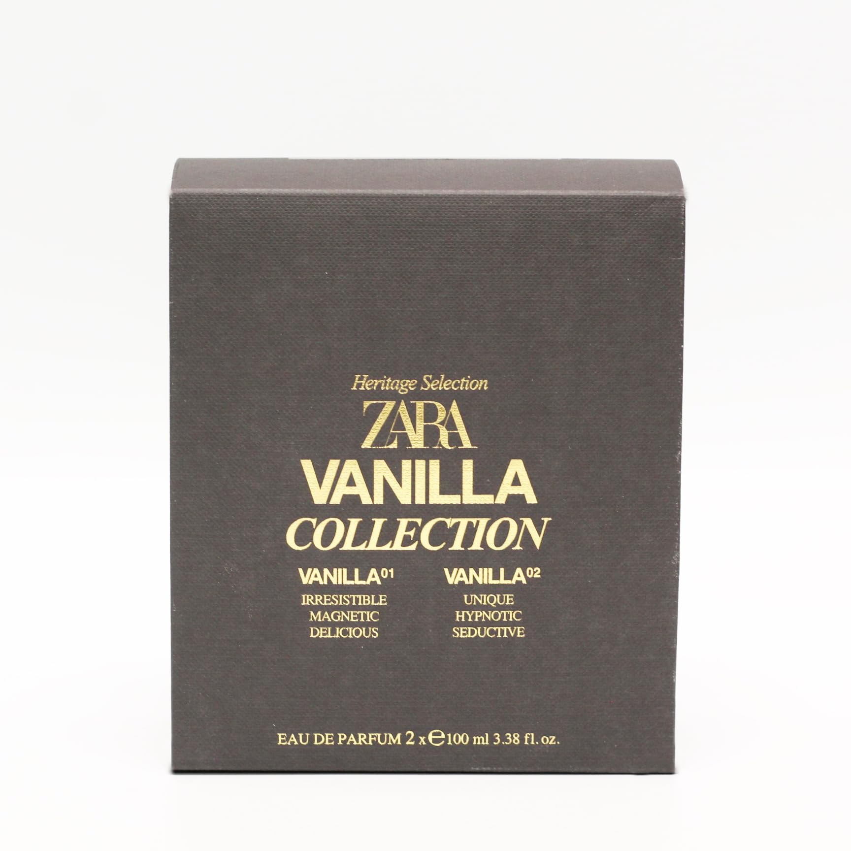 ZARA Vanilla Collection duo set image emphasizes gift-ready packaging for occasions.