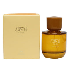 ZARA Vibrant Caramel Candy EDP bottle shown, a luxe scent for confident daily wear.