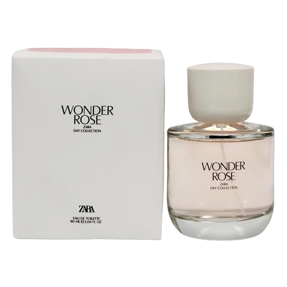 Zara Wonder Rose bottle front view, ideal for daily wear and playful outings.