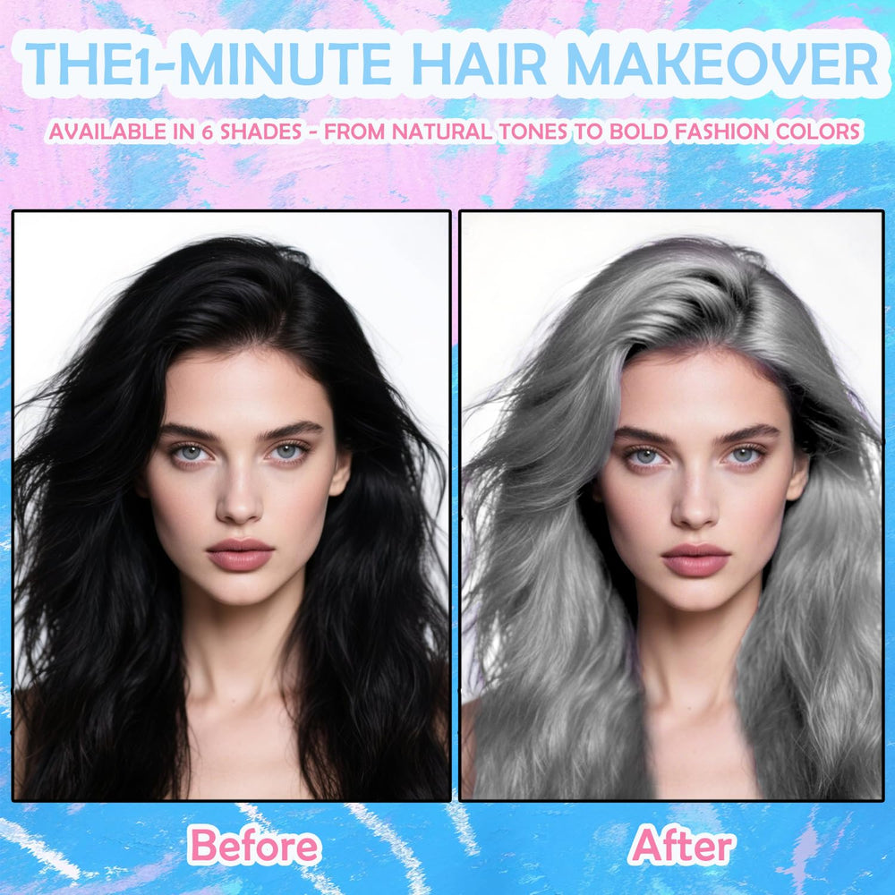 ZARICS temporary color spray demonstrates easy wash-out for events.