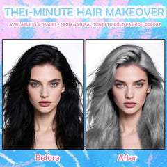 ZARICS temporary color spray demonstrates easy wash-out for events.