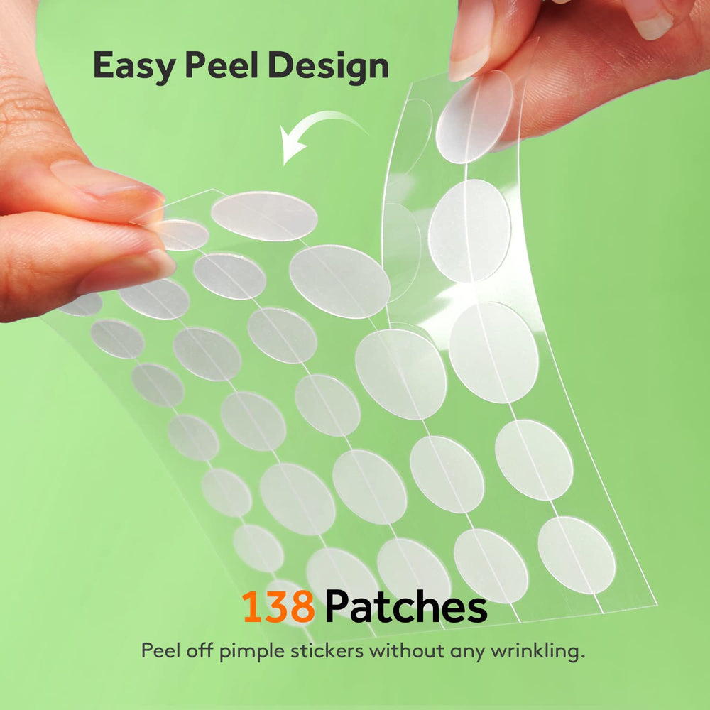 ZATKTK Pimple Patches 30x60mm XL patch protects wide areas.