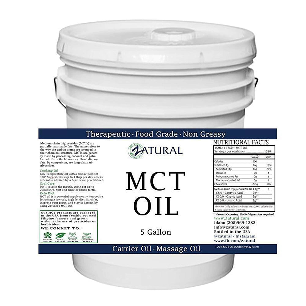 Zatural MCT Oil massage application for smooth skin and hydration