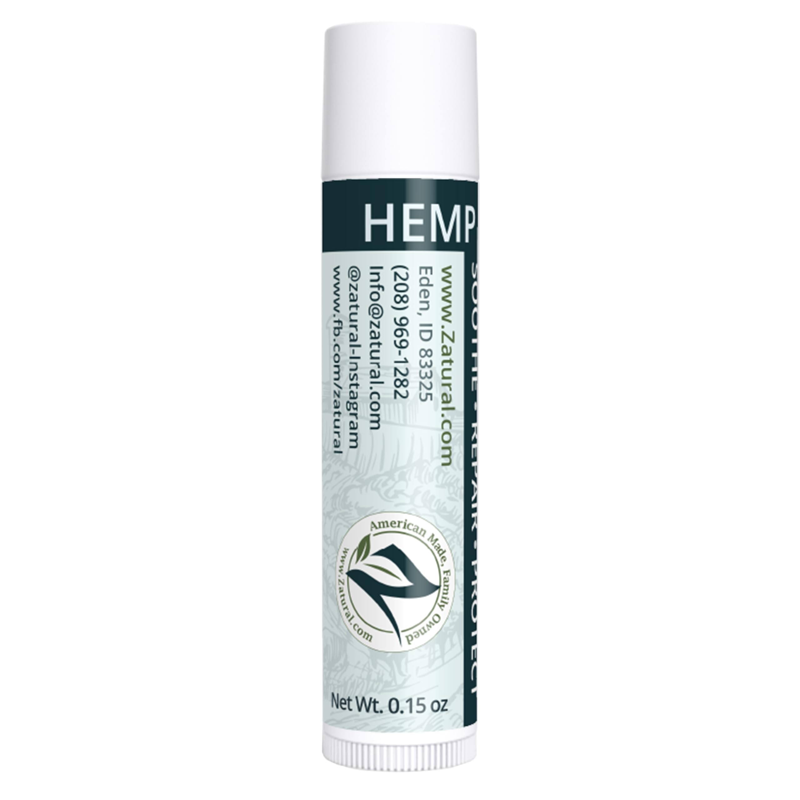 Zatural three-tubes pack ideal for travel and daily use.