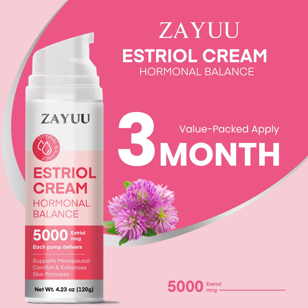 Glow on skin after using ZAYUU Estriol face cream.