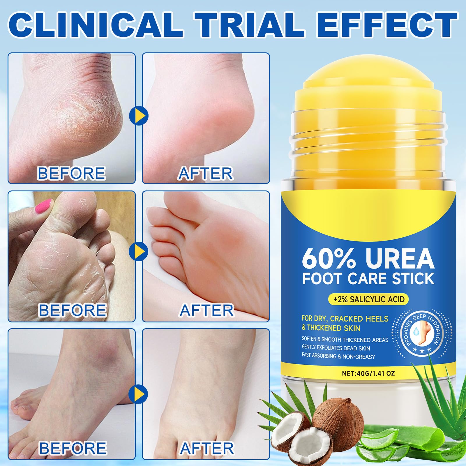 ZBQIEX fast-absorbing formula leaves feet non-greasy after application