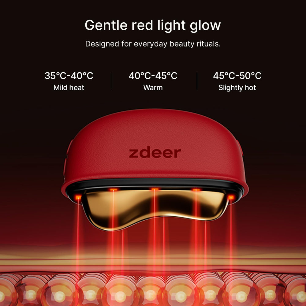 ZDEER relaxes home spa experience with gentle warmth improving product absorption during skincare
