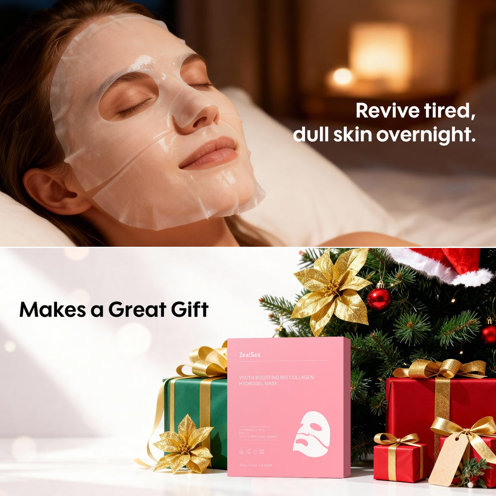 ZealSea 4-pack display emphasizes value for ongoing skincare