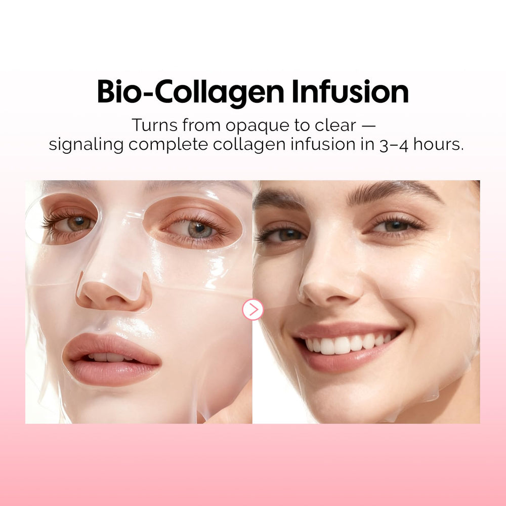 ZealSea mask being applied on the face for hydration