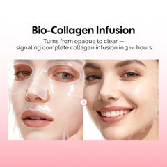 ZealSea mask being applied on the face for hydration