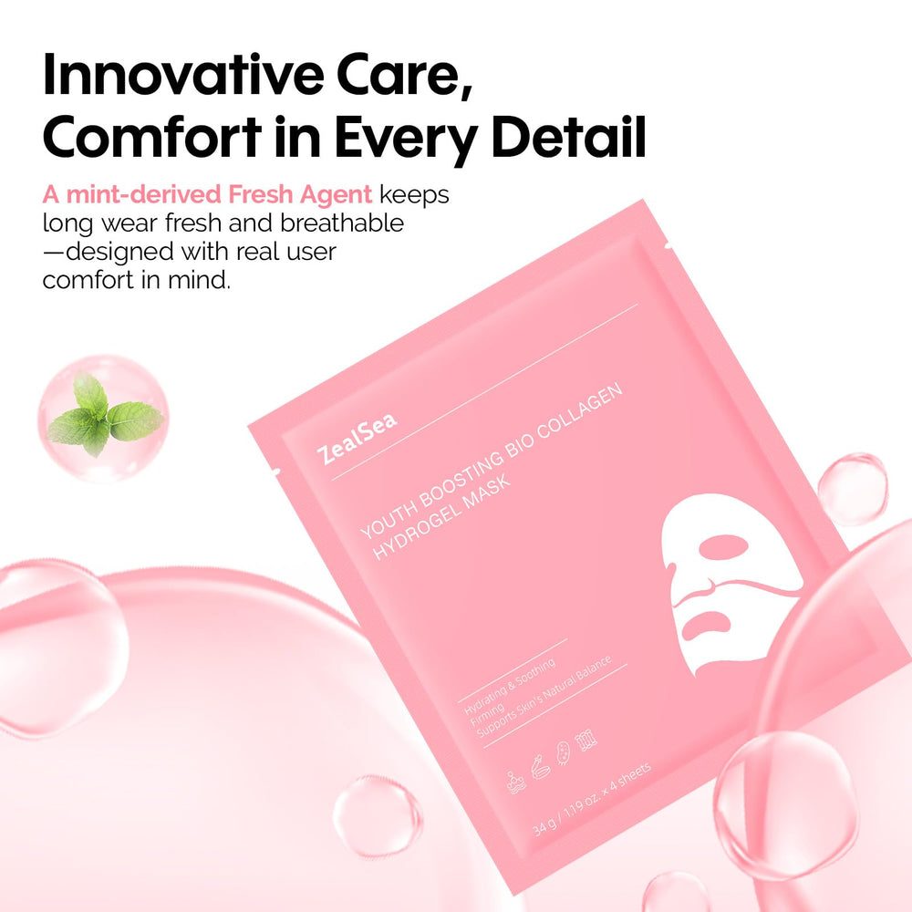 ZealSea pore-refining effect visible after overnight use
