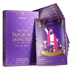 ZealSea collagen masks pack open, signaling a spa-like hydration ritual.