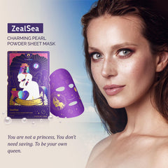 ZealSea astaxanthin-q10 mask with antioxidant support for daily radiance.