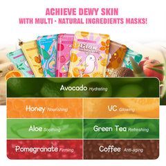ZealSea Coffee mask sheet awakens dull skin with a refreshing lift
