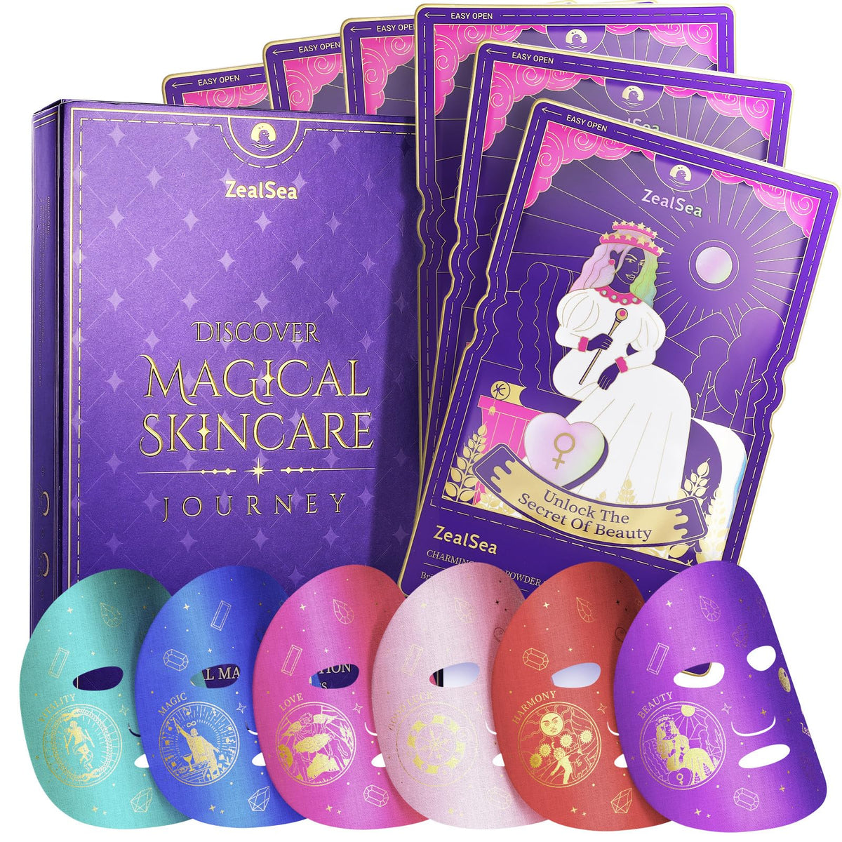 ZealSea collagen-hydration mask for lasting moisture and glow.
