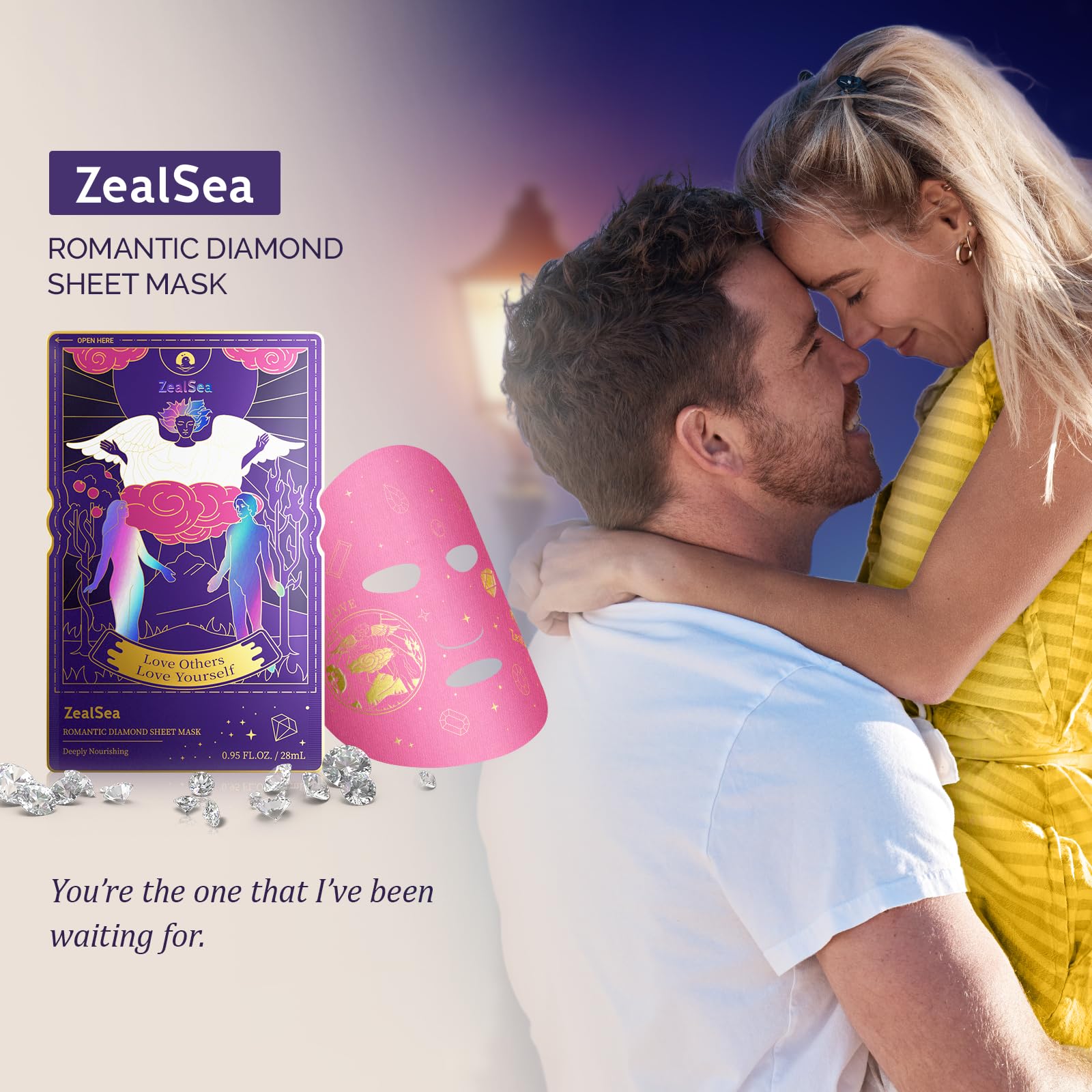 ZealSea hyaluronic-acid-moisturize mask delivers plump hydration.