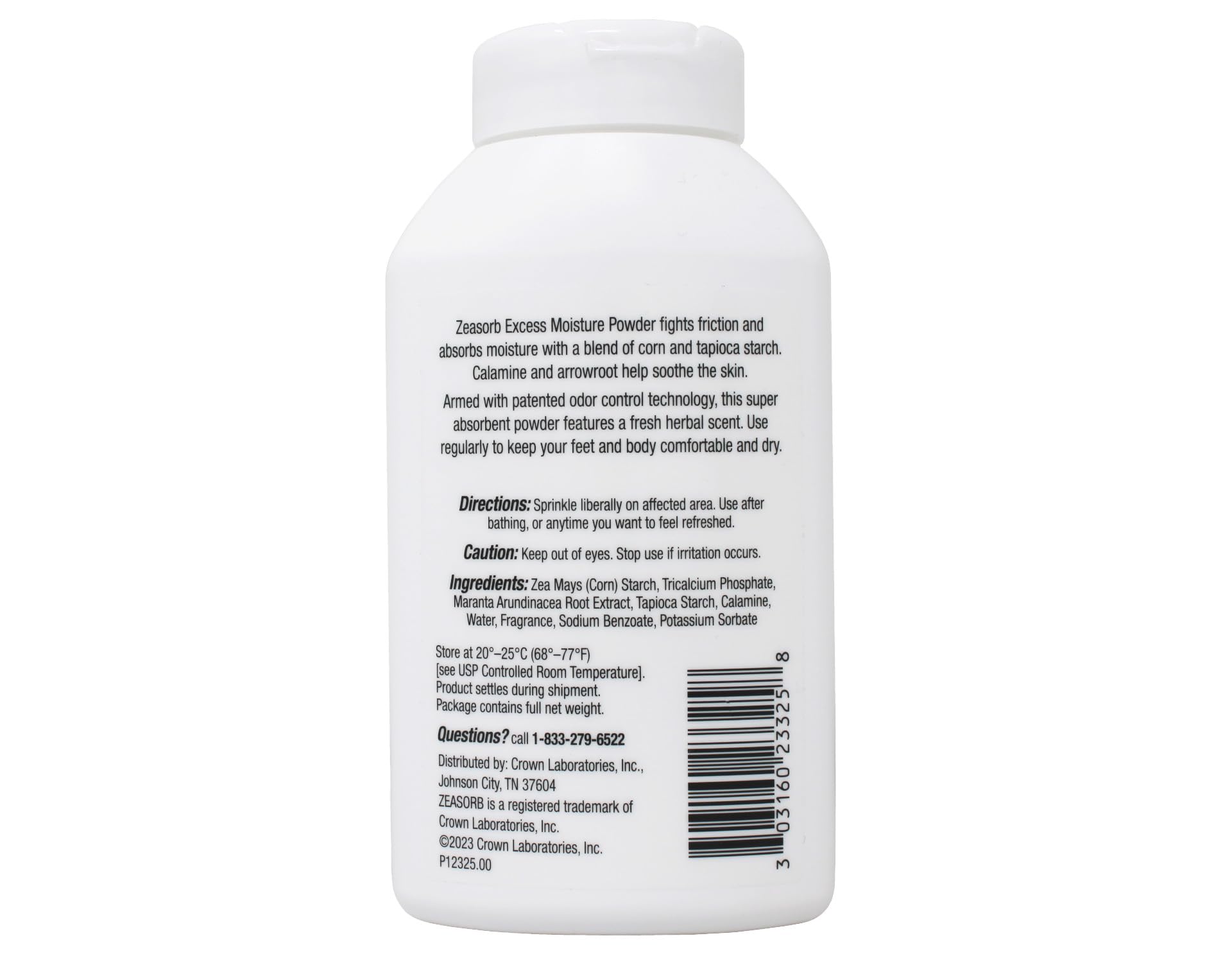 Zeasorb Excess Moisture on bathroom shelf, ready for moisture control and comfort.