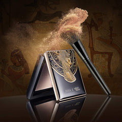 Zeesea oil-control finish applied to skin for long-lasting shine reduction.
