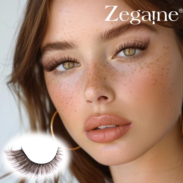 Zegaine easy-use lash strip with secure band.