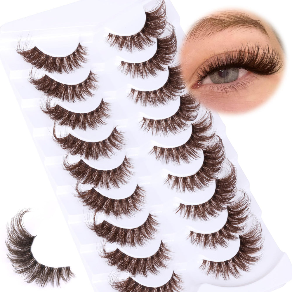Zegaine lashes with clear band ready for easy application