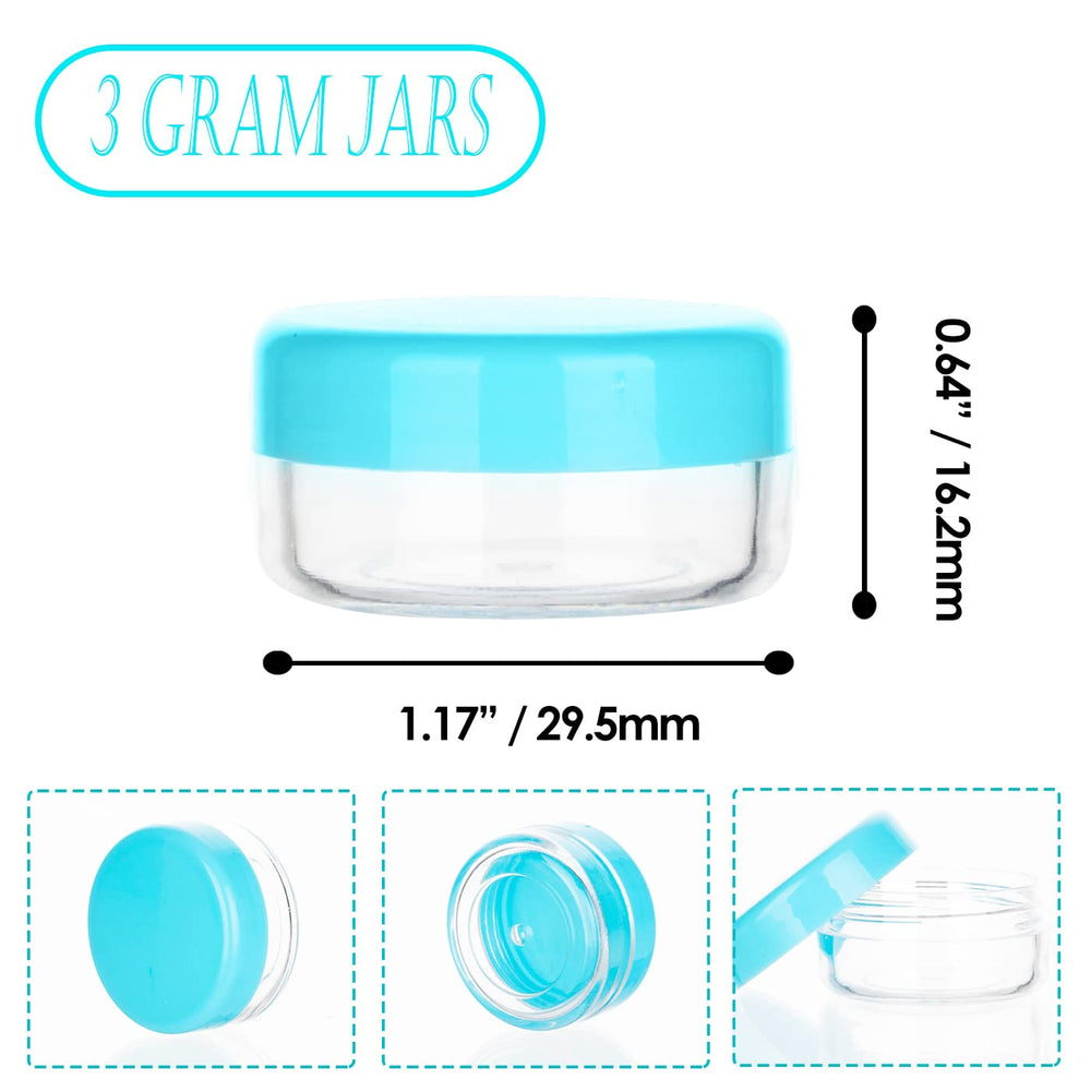 ZEJIA blue lids close-up on a leak-proof seal for secure storage.