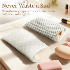 Zelin soap bags reinforced stitching for long-lasting durability