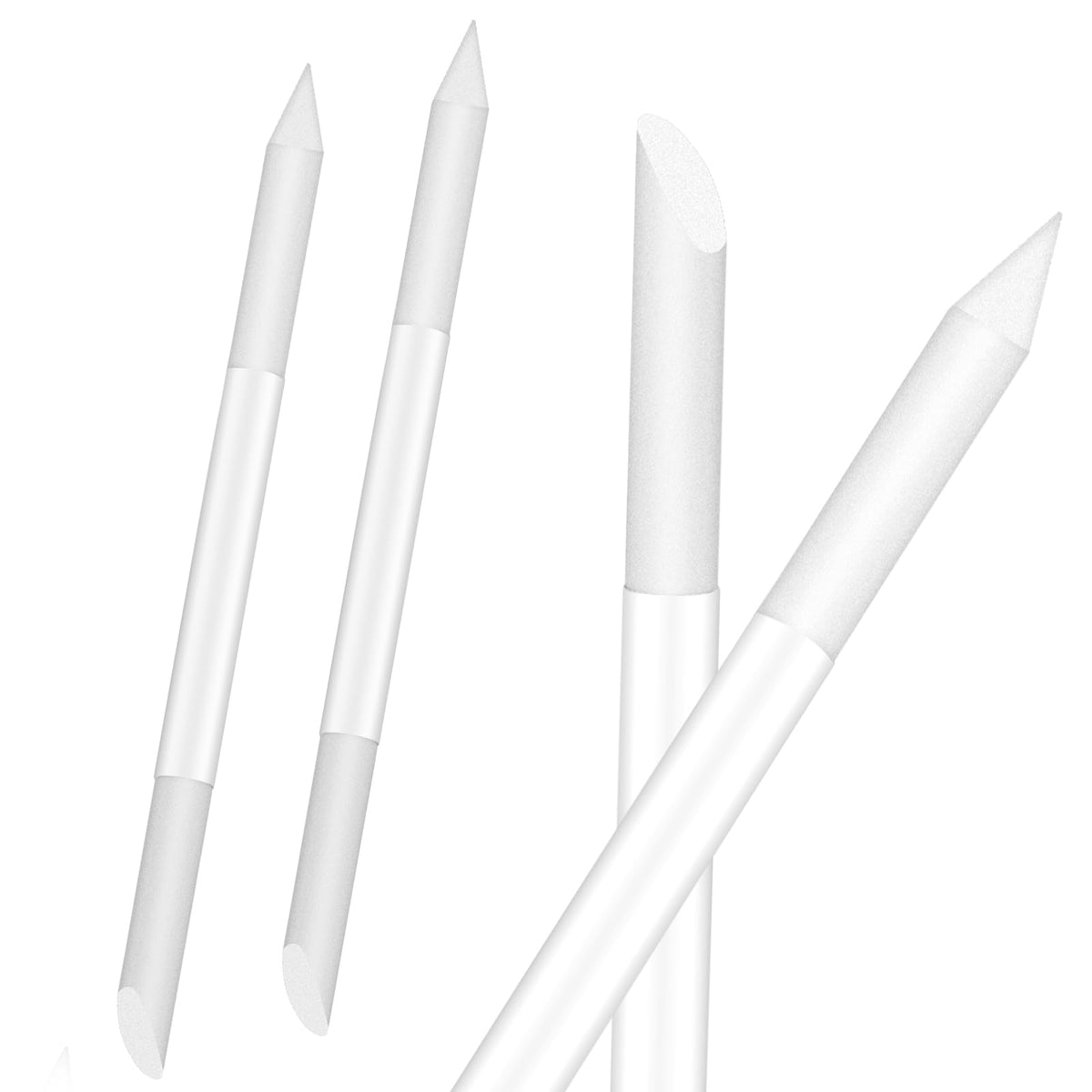 Zelphvt glass cuticle pusher two ends for precise cuticle work