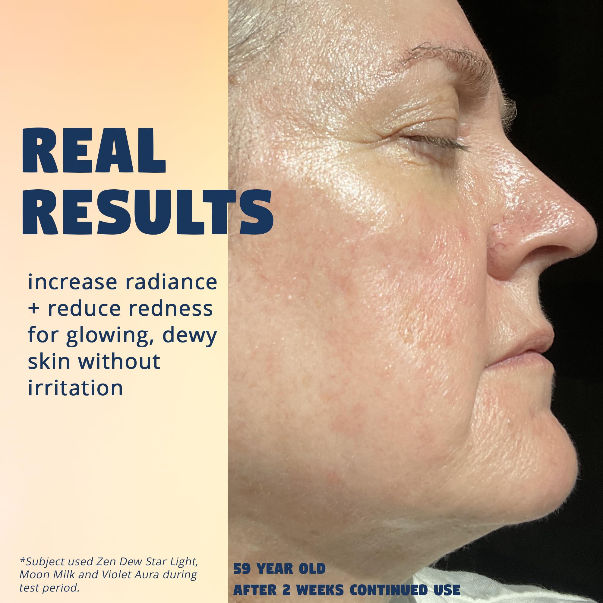 Zen Dew Star Light snail mucin closeup reveals rich, natural texture.