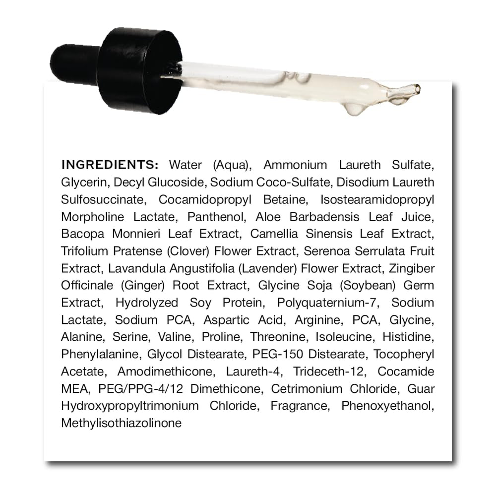 Zenagen Densifying Hair Serum all-hair-types showcases suitability for all hair types.