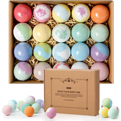 ZenBombs bath bombs set packaging for gifting and home spa rituals.