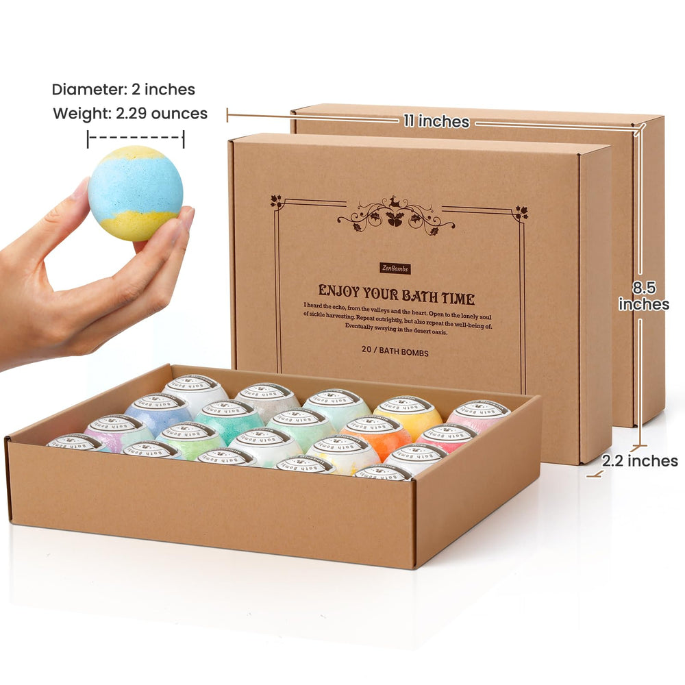ZenBombs bath bombs blend plant oils to nourish skin during a soak