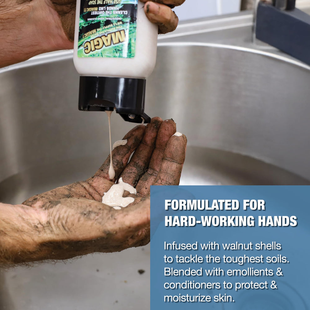 Zenex Magic Hand Soap tackles ink stains while protecting skin with moisture