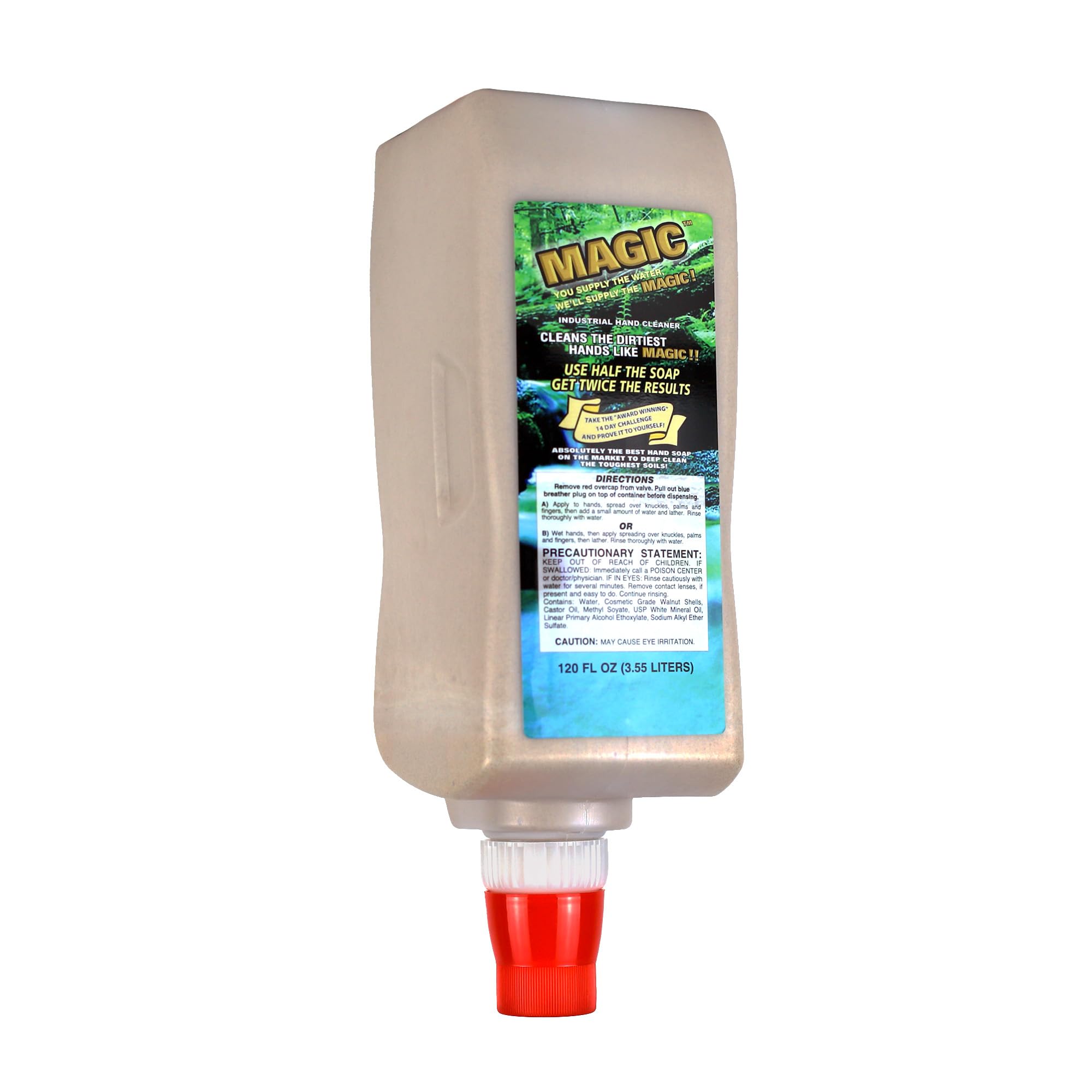 Zenex Magic Hand Soap contains moisturizing ingredients for comfortable skin
