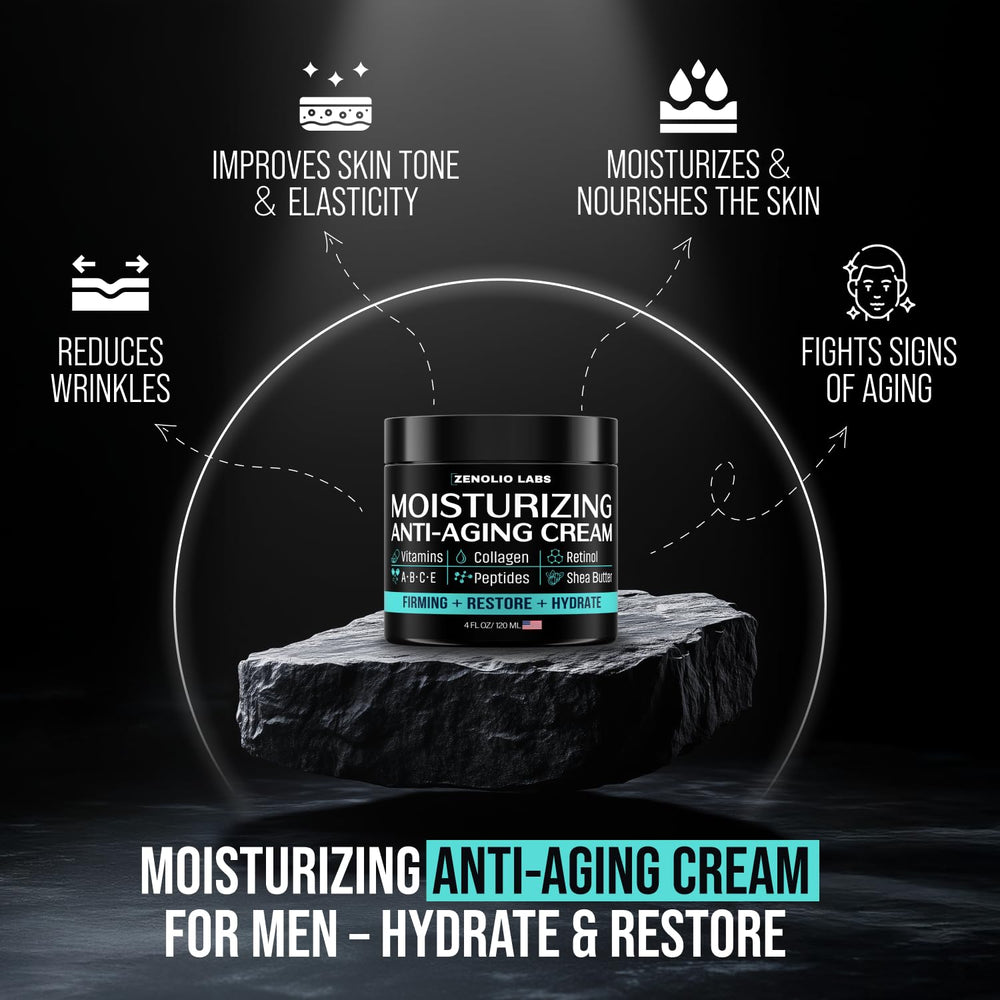 Zenolio Labs Mens Moisturizer used day and night for versatile care