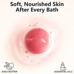 ZenseMe oatmeal-scented bath bomb for men moisturizing and soothing skin.