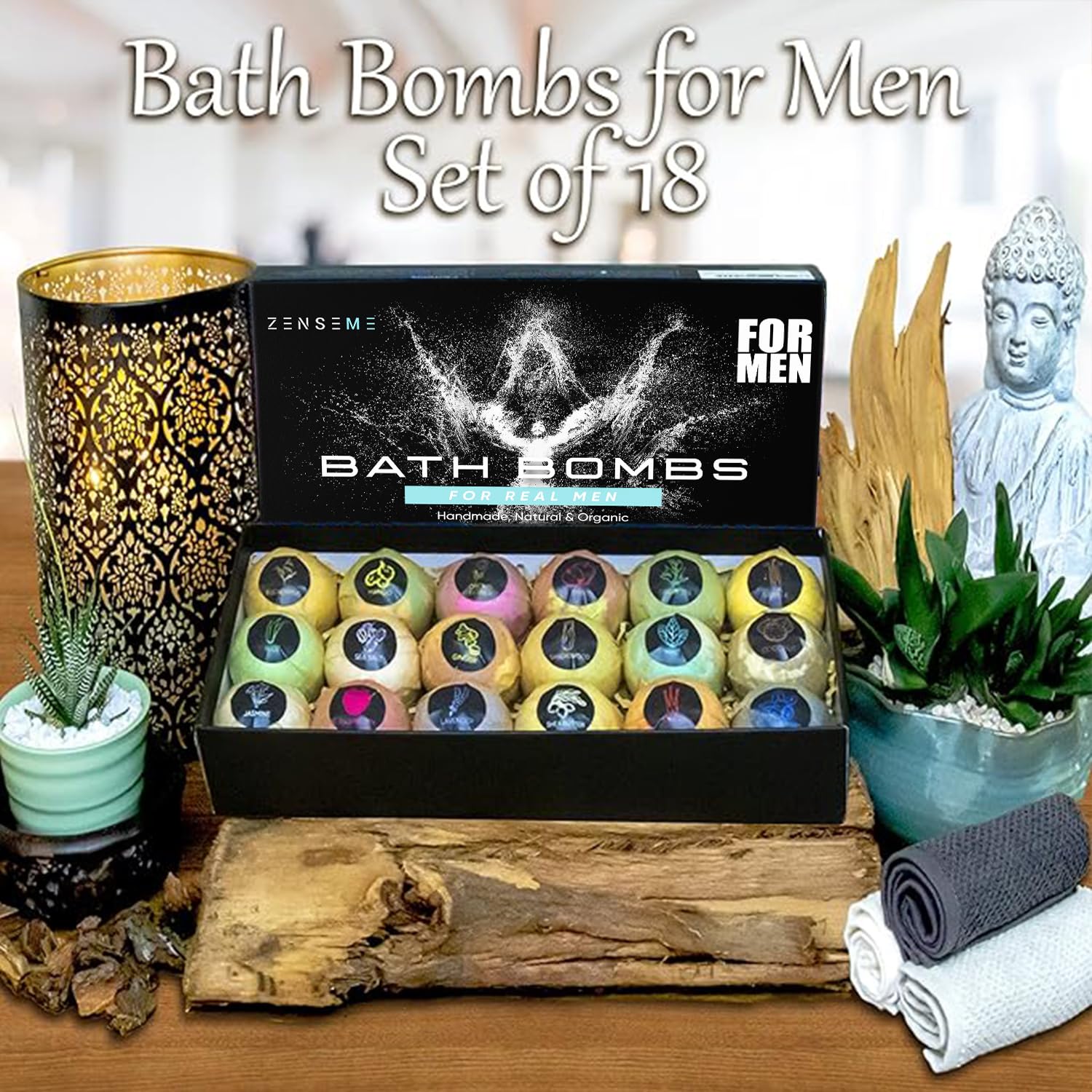 ZenseMe aloe vera bomb nourishes skin while you unwind.