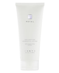 Zents Age-Defying Probiotic Body and Hand Lotion Petal bottle front for all-over moisture.