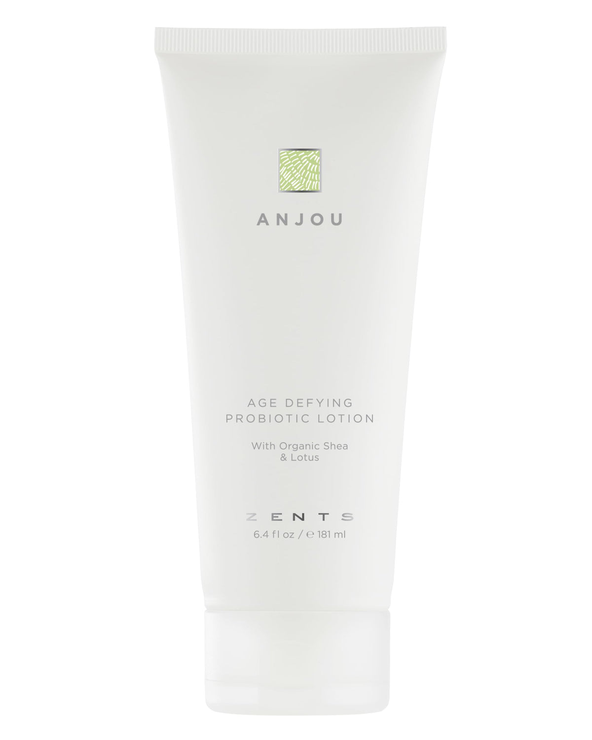 Zents Age-Defying Probiotic Lotion Anjou bottle for daily hydration