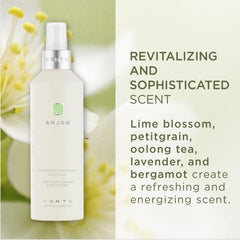 Applying Zents body oil to skin for smooth hydration.