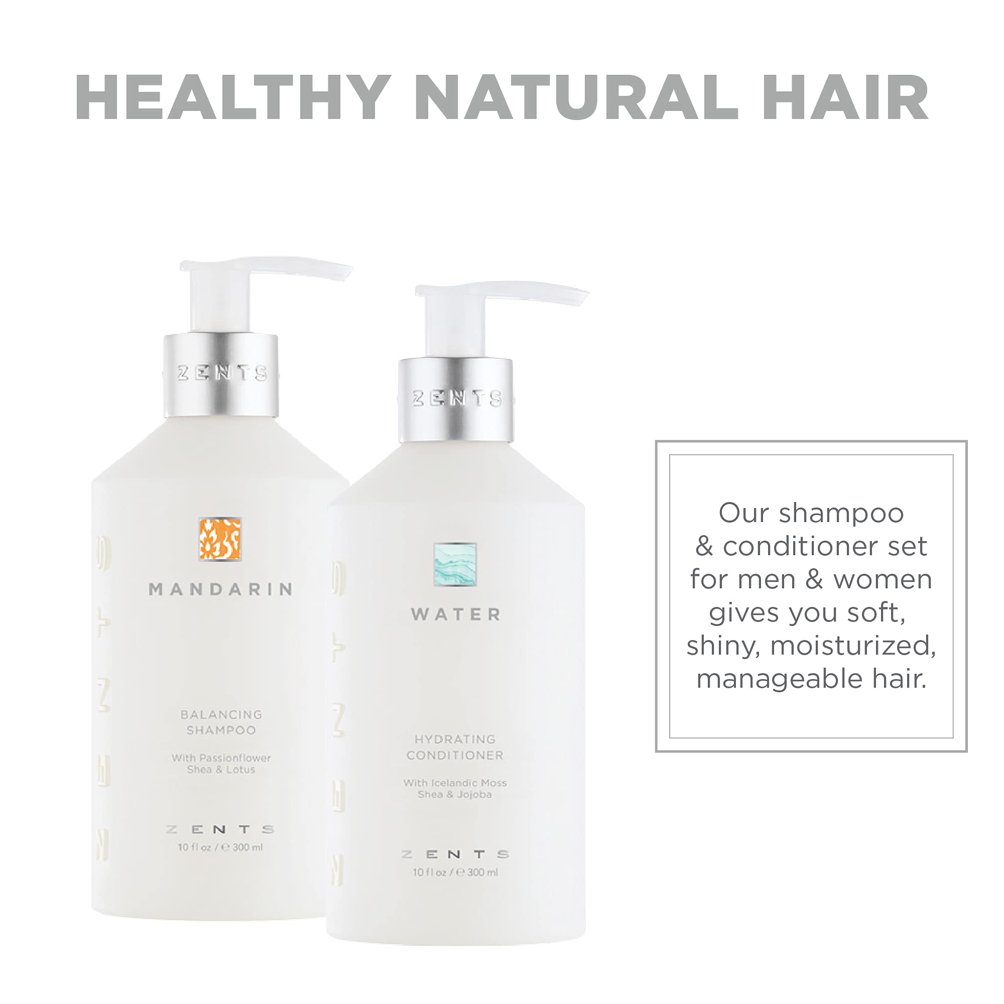 Icelandic moss and sunflower oil featured in ZENTS conditioner