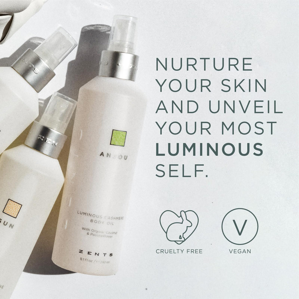 Zents vegan clean formula supports conscious skincare routines.