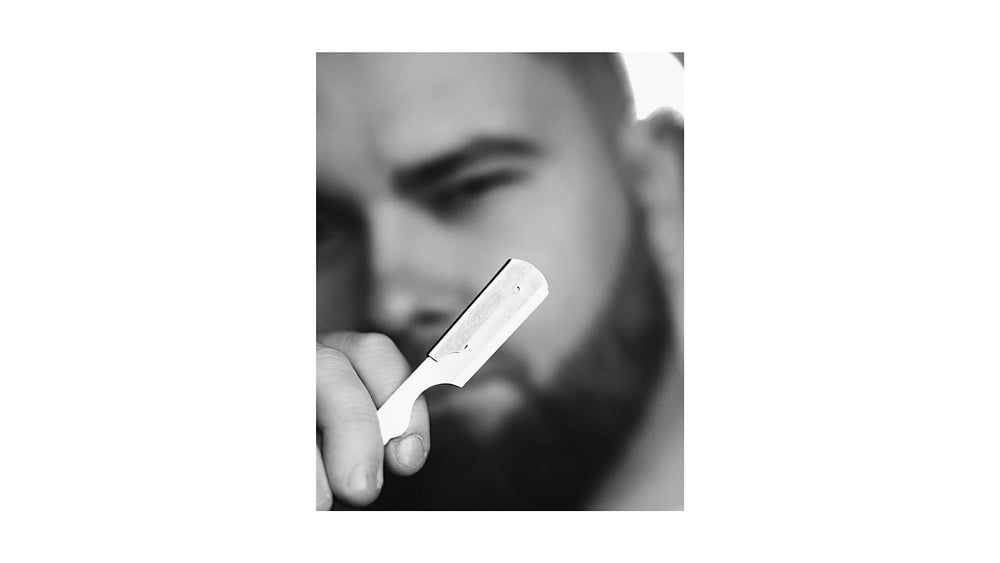 Zenzod Skull barber-style shaving scene for home use