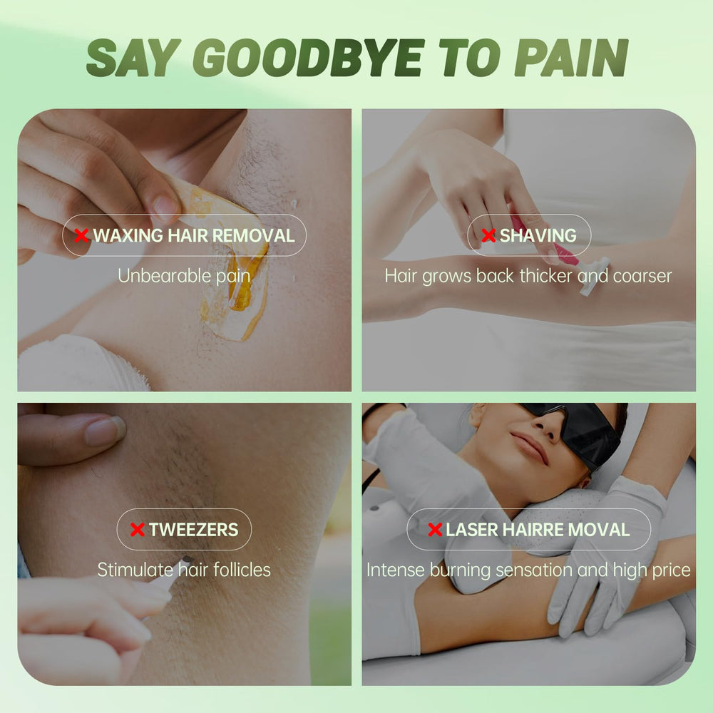 Zeponyx Hair Removal Cream skin after use reveals soft, moisturized skin.