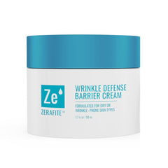 ZERAFITE Wrinkle Defense Barrier Cream refill pod emphasizing sustainable hydration