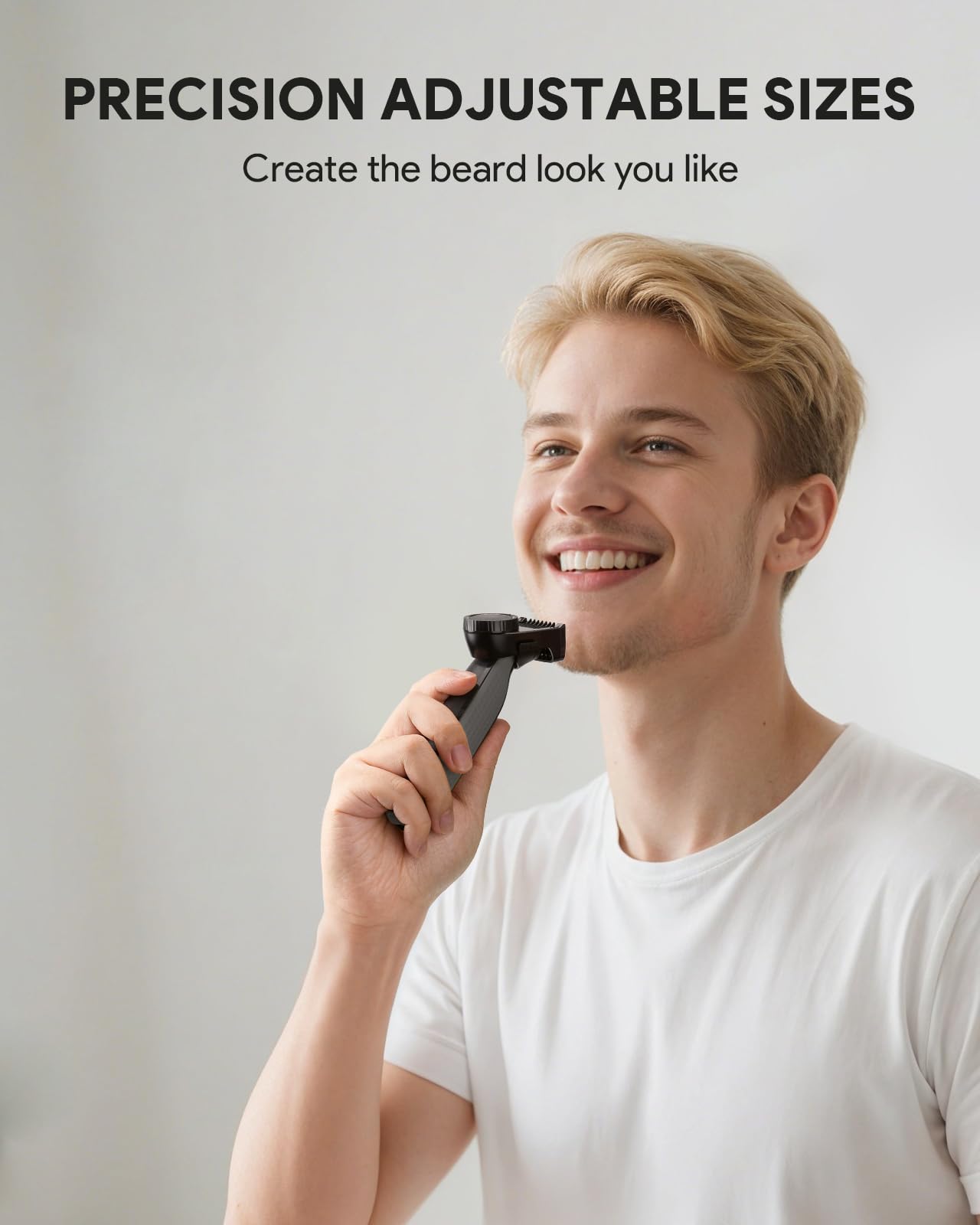 Zerika skin protector attached to the guard for skin-safe grooming